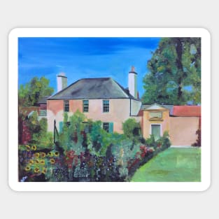 Scottish Country Garden And Cottage Sticker